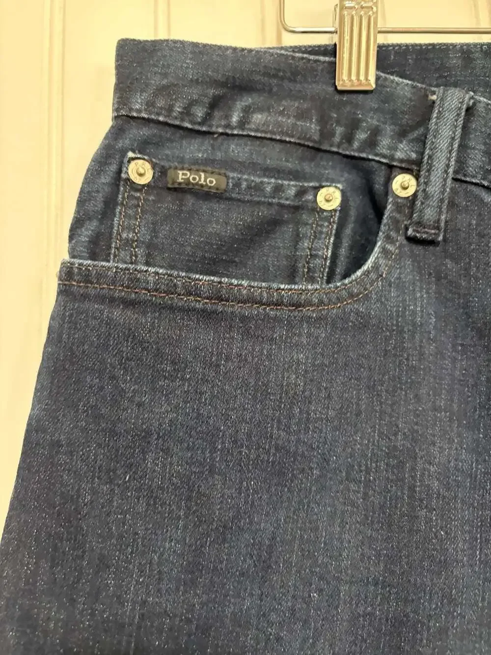Polo Ralph Lauren Dark Wash Slim Straight Denim Jeans